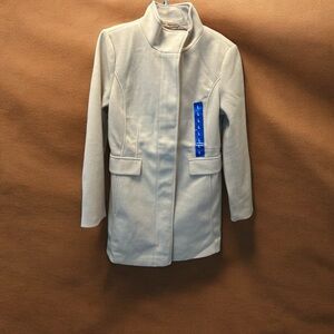 Vince Camuto Cream Trench Coat